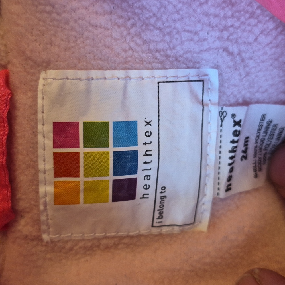 Healthtex 24m Soft Pink Winter Coat - Picture 2 of 8
